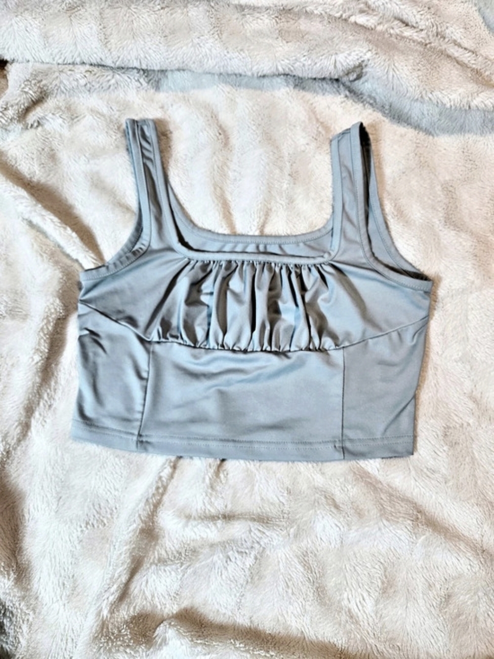Cider | Ruched Crop Top - Picture 8 of 11